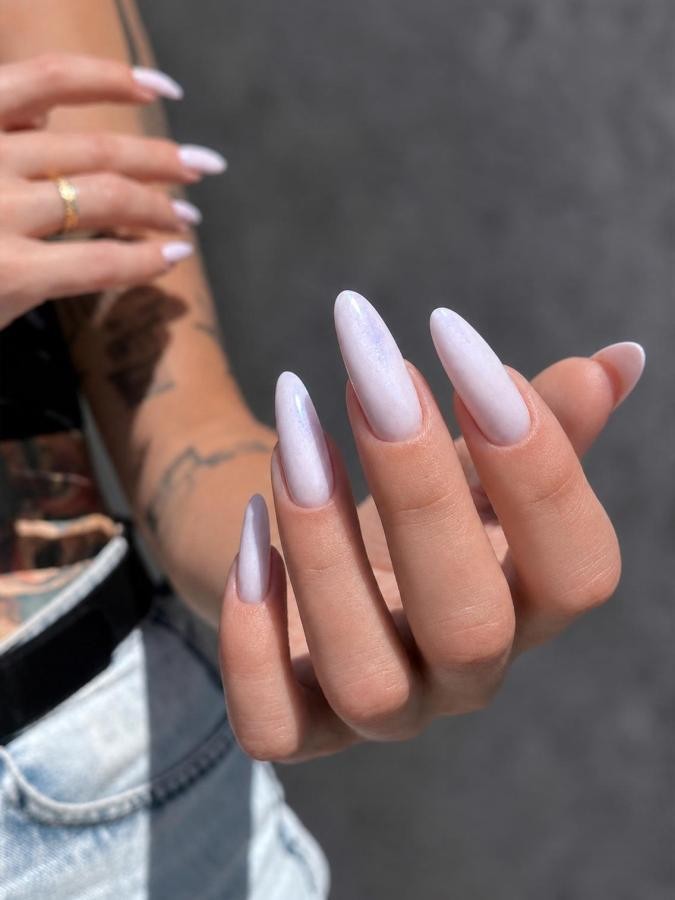 Natural nail photo AI cleanup after